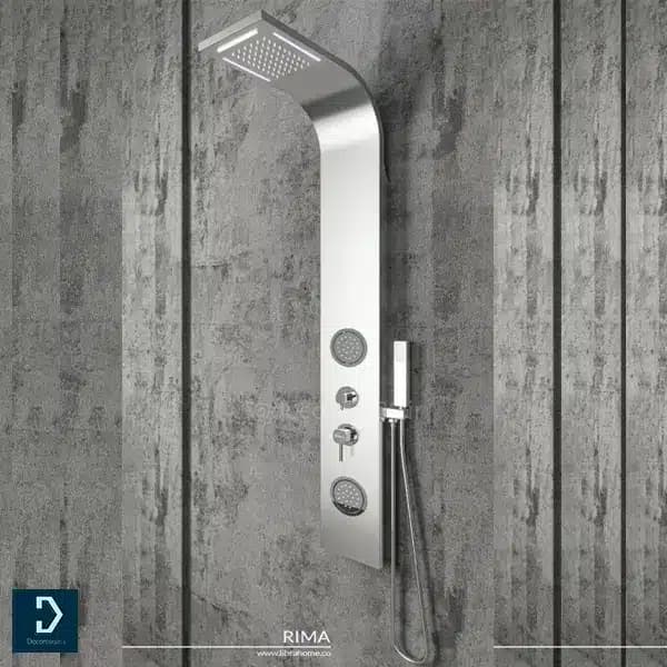 پنل دوش لیبرا مدل ریما استیل مات — تصویر ۲