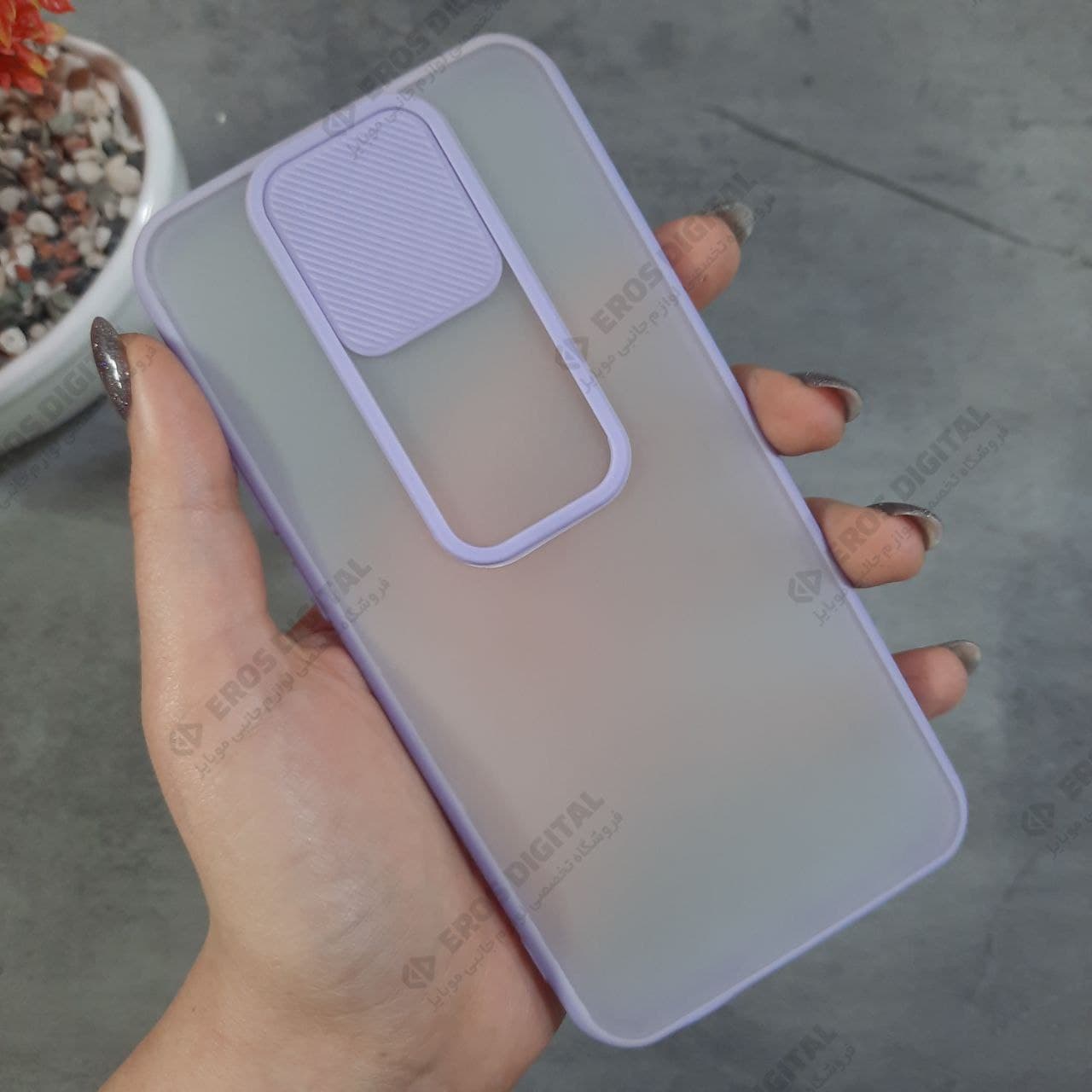 قاب گوشی Xiaomi Redmi 8A پشت مات محافظ لنزدار — تصویر ۳