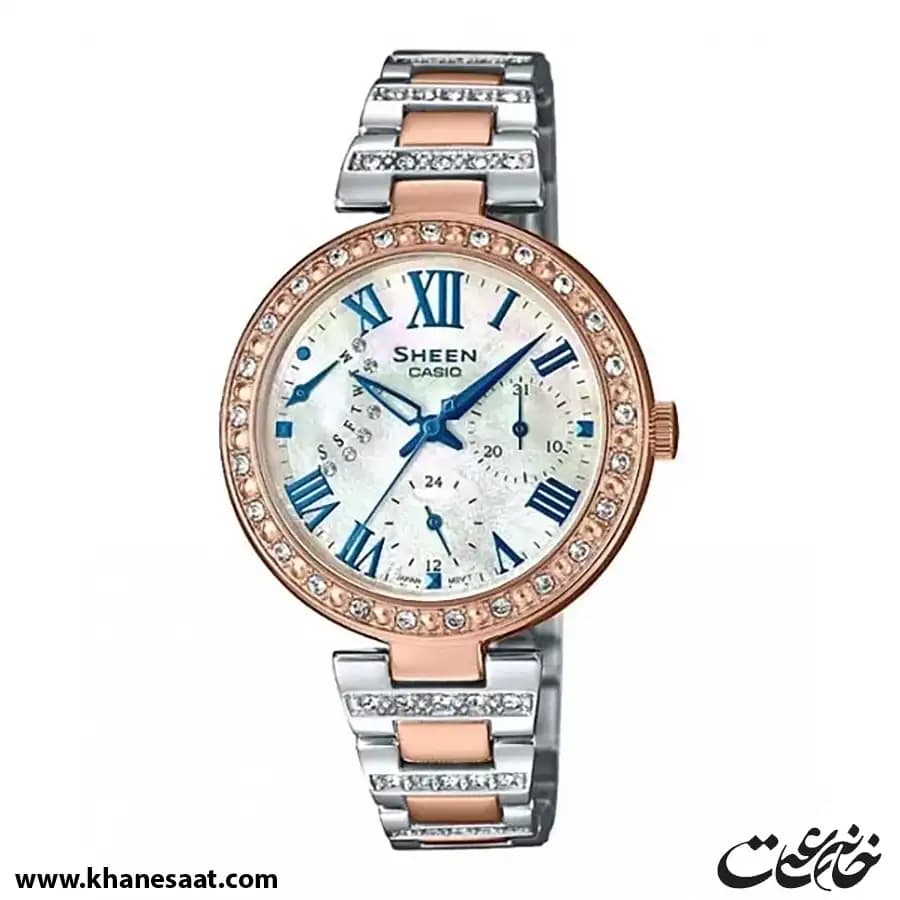 ساعت مچی زنانه کاسیو شین مدل SHE-3043SPG-7A