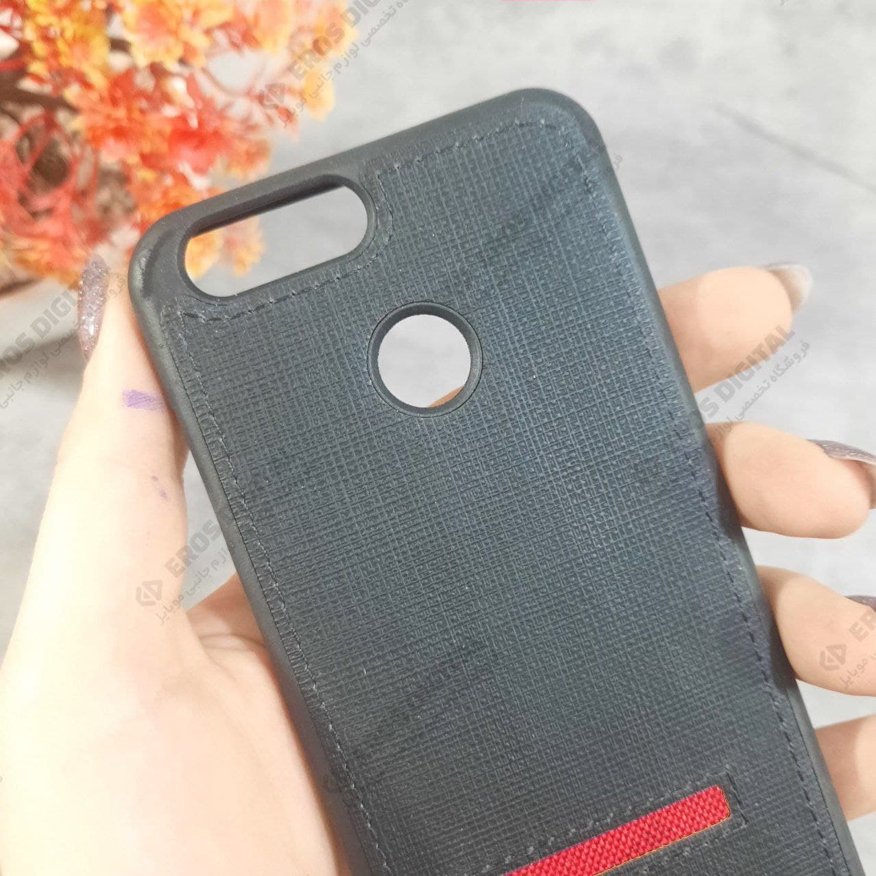 قاب گوشی Huawei Nova 2 مدل ژله ای پشت پارچه — تصویر ۳