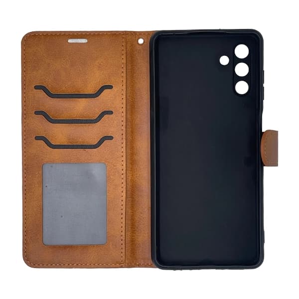 کیف چرمی کلاسوری سامسونگ M13/F13 بند دار — تصویر ۴