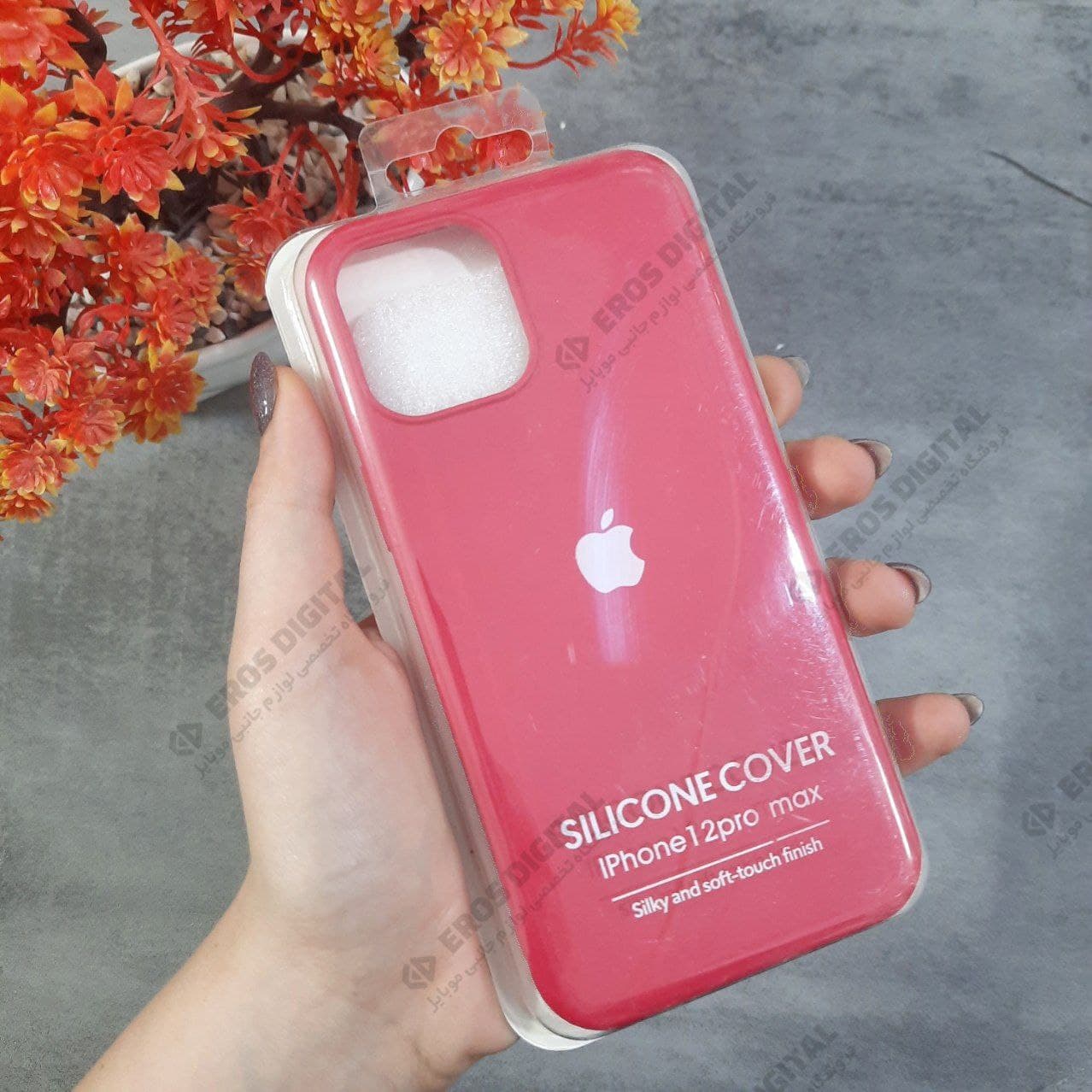 قاب گوشی iPhone 12 Pro Max طرح سیلیکون — تصویر ۵