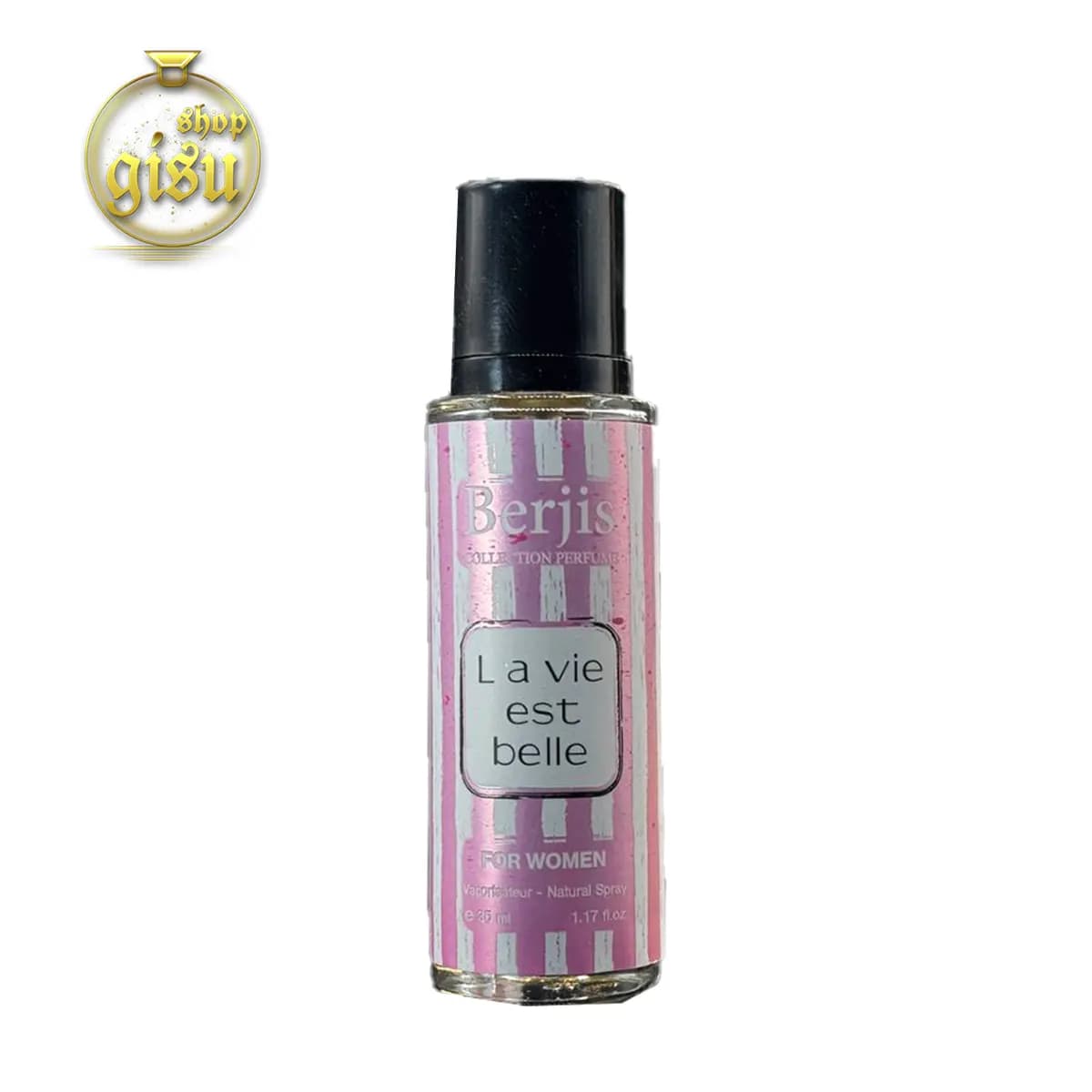 عطر جیبی زنانه لاویه بل برجیس (berjis)- حجم 3۵میل