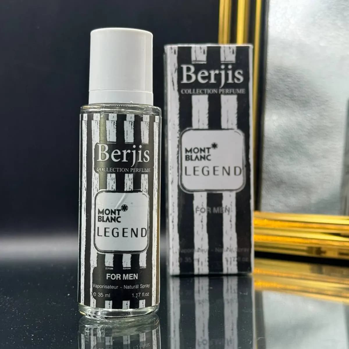 عطر جیبی مردانه لجند برجیس (berjis)- حجم 3۵میل — تصویر ۲