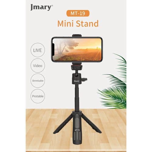 سه پایه رومیزی جیماری مدل Jmary MT-19 Tripod — تصویر ۵
