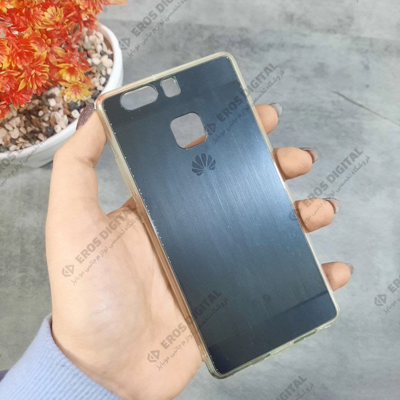 قاب گوشی آینه ای Huawei P9 دور ژله ای