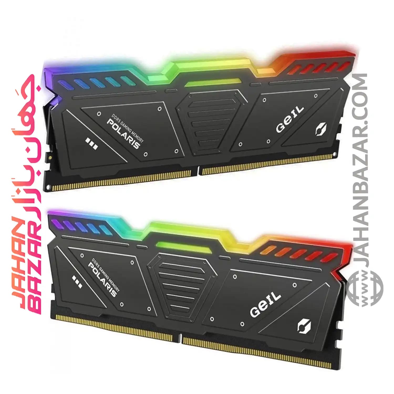 رم دسکتاپ جیل دو کاناله CL38 مدل DDR5 5600 MHz GEIL POLARIS RED ظرفیت 32GB — تصویر ۱۱