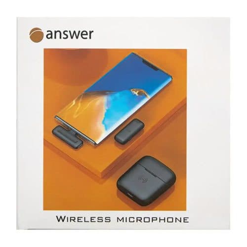 میکروفون تک کاربر بی سیم یقه ای انسر Answer J11 Type-C — تصویر ۴