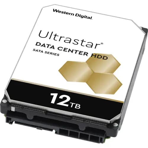هارد 12 ترابایت اولترا استار Ultrastar اینترنال وسترن دیجیتال — تصویر ۲
