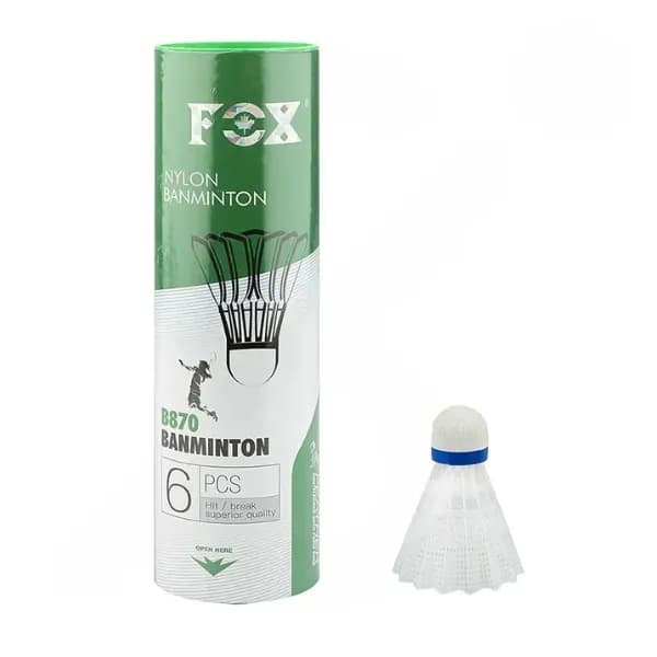 توپ بدمینتون فاکس پلاستیکی مدل FoxB870 بسته 6 عددی