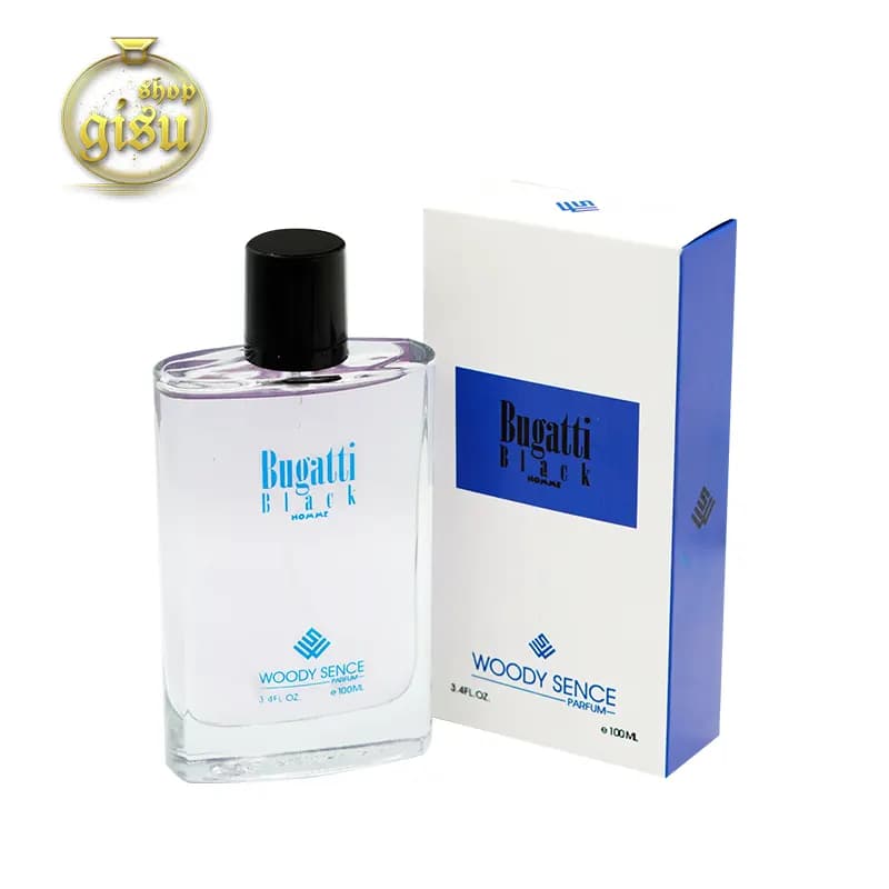 عطر مردانه بوگاتی بلک وودی سنس (woody senc) — تصویر ۲