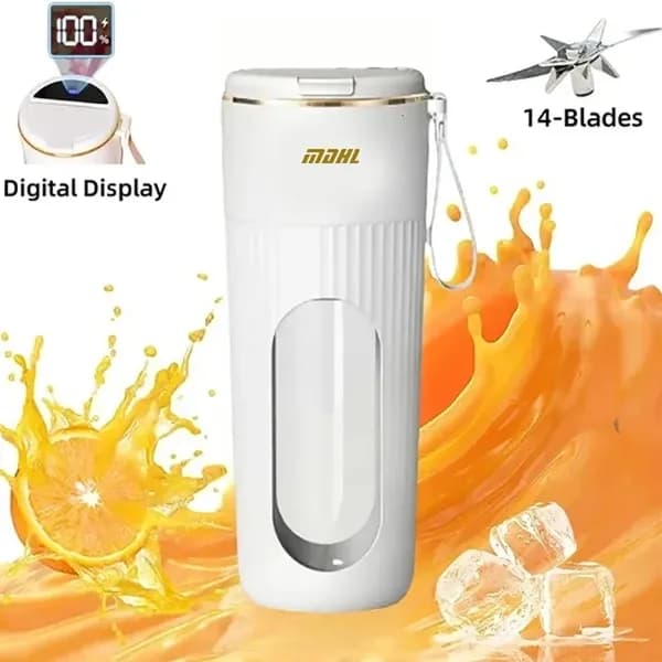 مخلوط کن و شیکر شارژی MDHL مدل AJ-01 — تصویر ۷