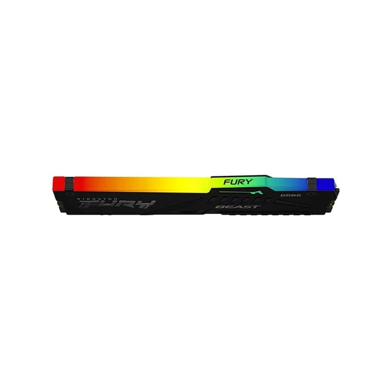 رم کامپیوتر کینگستون مدل Kingston Fury Beast RGB 16GB 5600MHz CL40 DDR5 Single — تصویر ۲