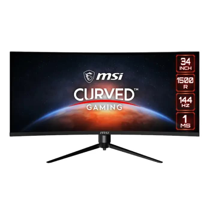مانیتور منحنی 34 اینچ ام اس آی مدل MAG342CQR