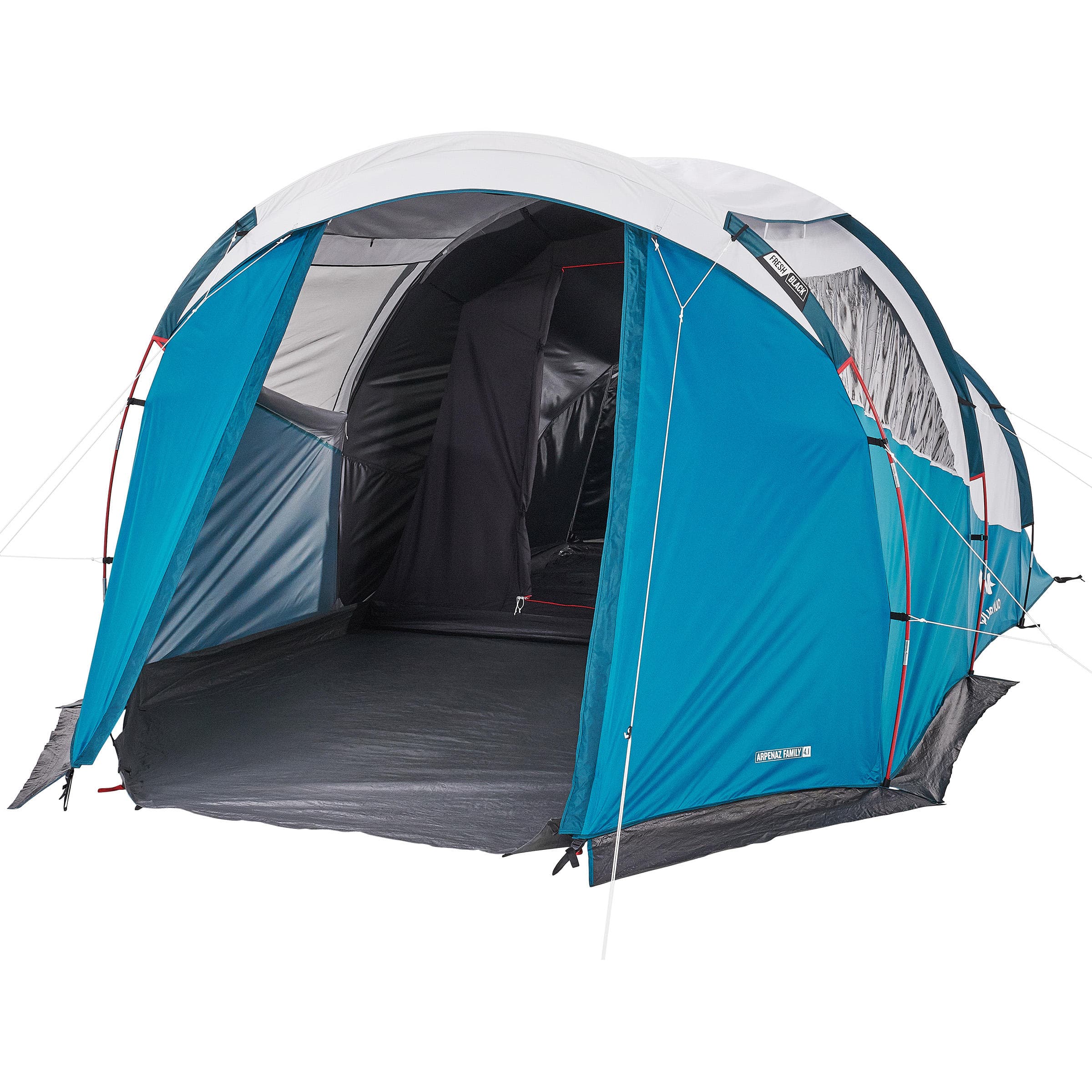چادر سفری 4 نفره کچوا مدل QUECHUA ARPENAZ 4.1 Fresh & Black