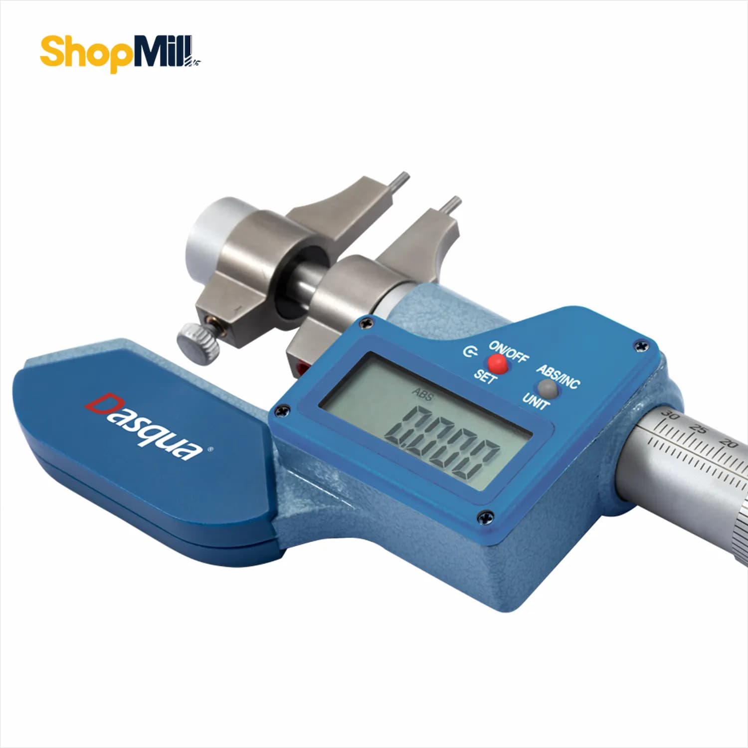میکرومتر دیجیتال داخل سنج دو فک خروجی دار 100-75 میلی متر داسکوا (Dasqua) مدل 4120-4910 — تصویر ۳