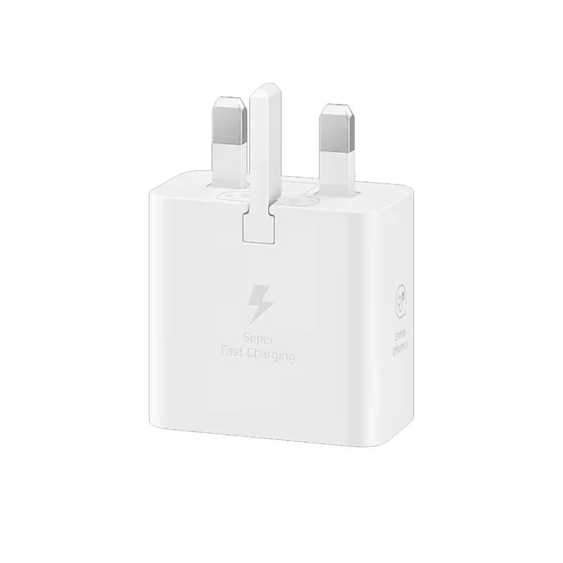 اداپتور شارژر 3 پین سامسونگ مدل 25W(اورجینال) samsung charger 25w pd — تصویر ۴