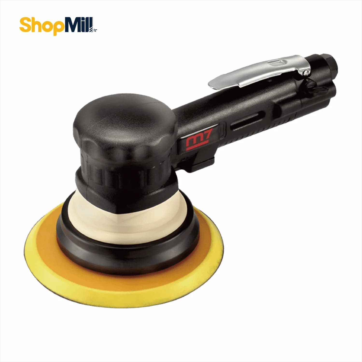 سنباده زن بادی وکیوم دار اوربیتال (دسته دار) 6 اینچ مایتی سون(Mighty Seven) مدل QB57602