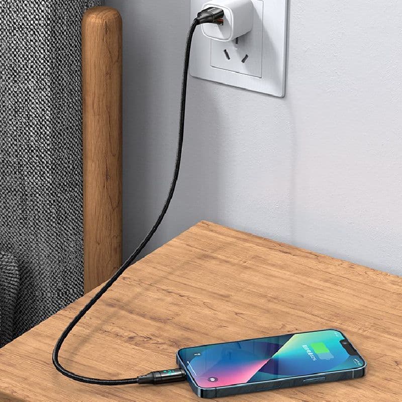 کابل شارژ USB به لایتنینگ 12w MCDODO CA-1060 داراي نمایشگر دیجیتال — تصویر ۴