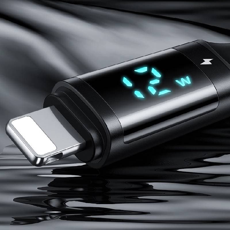 کابل شارژ USB به لایتنینگ 12w MCDODO CA-1060 داراي نمایشگر دیجیتال — تصویر ۵