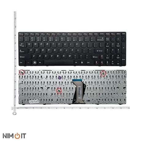 کیبورد لپ تاپ LENOVO V570 V570C V575 Z570 Z575 B570 B570A B570E V580 V580C B570G B575 B575A B575E B590 B590A