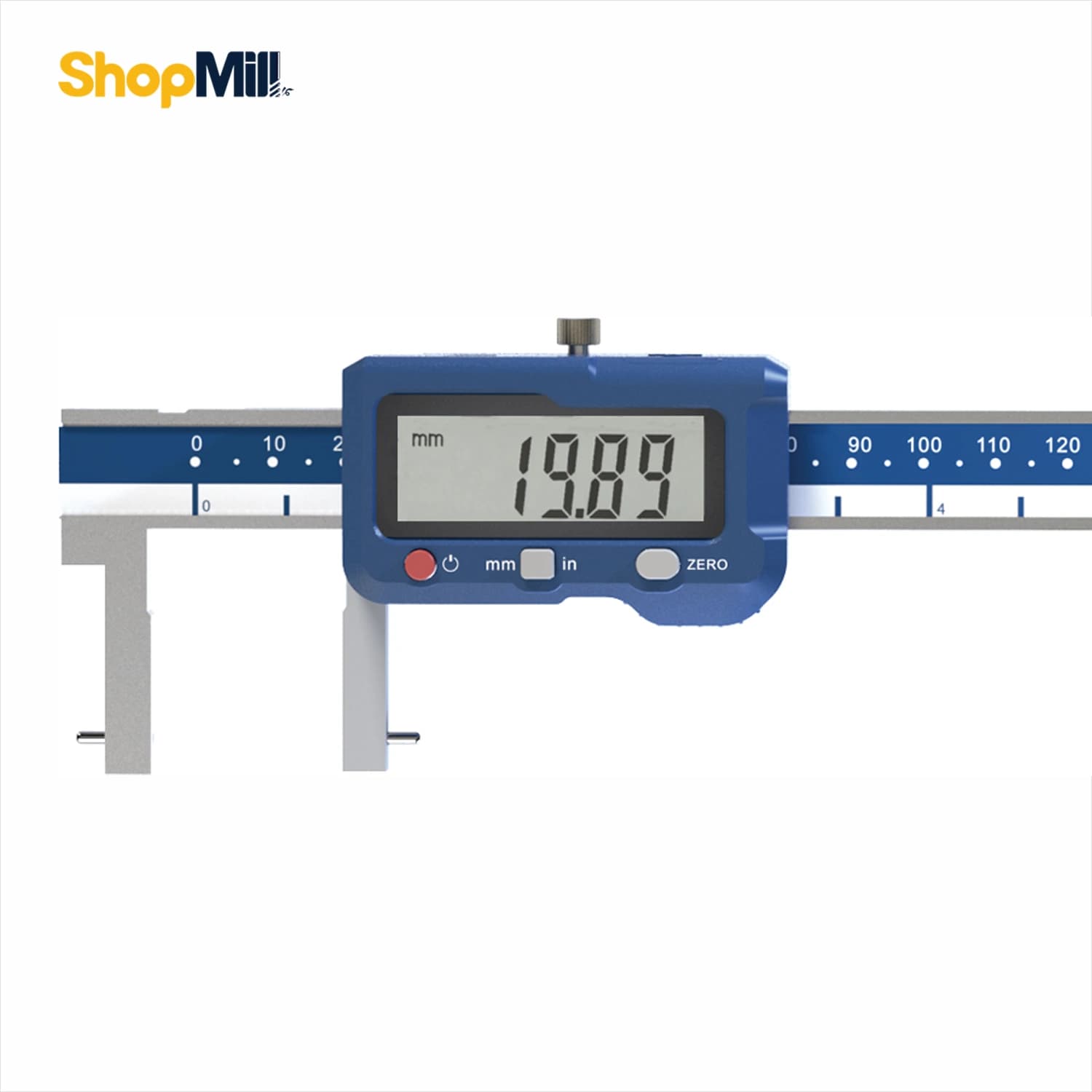 کولیس دیجیتال شیار داخل 30 سانتی متر داسکوا (Dasqua) مدل 1130-2100 — تصویر ۳