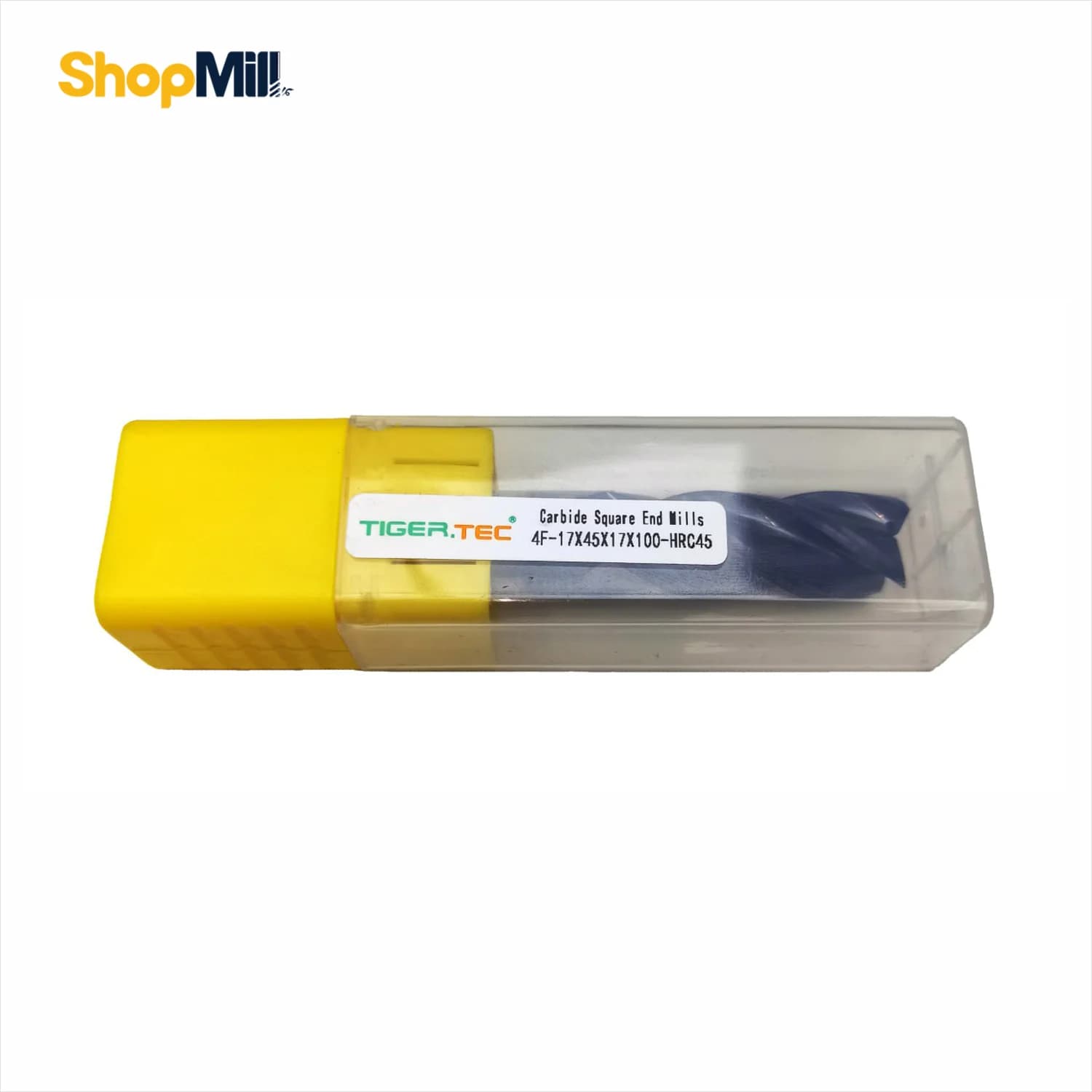 فرز انگشتی سرتخت الماس 17 تایگرتک (TIGER TEC) مدل 4F-17X45X17X100-HRC45