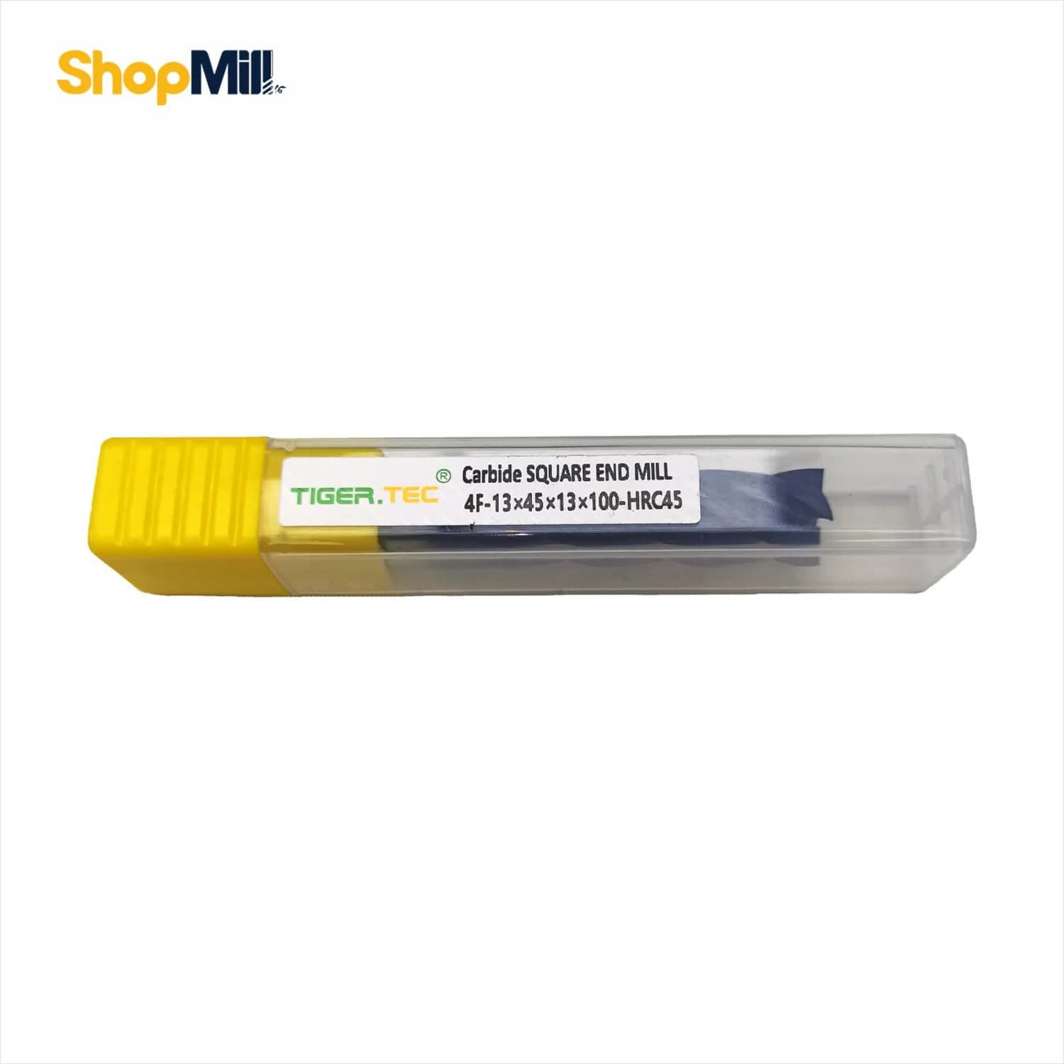فرز انگشتی سرتخت الماس 13 تایگرتک (TIGER TEC) مدل 4F-13x45x13x100-HRC45