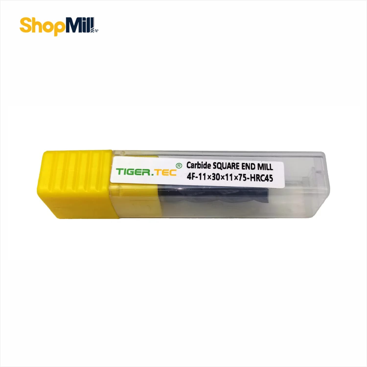 فرز انگشتی سرتخت الماس 11 تایگرتک (TIGER TEC) مدل 4F-11x30x11x75-HRC45