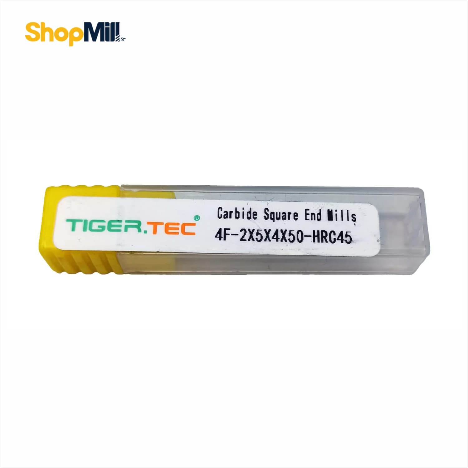 فرز انگشتی سرتخت الماس 2 تایگرتک (TIGER TEC) مدل 4F-2X5X4X50-HRC45