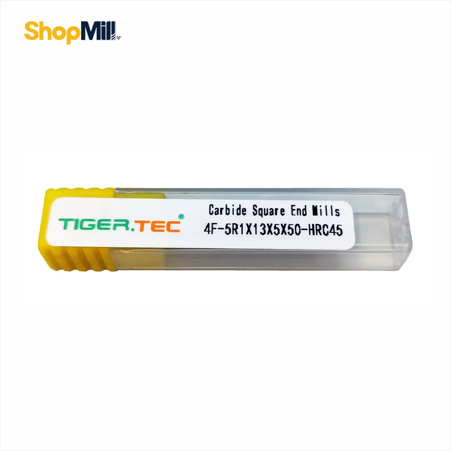 فرز انگشتی الماس 5 تیپ R1 تایگرتک (TIGER TEC) مدل 4F-5R1x13x5x50-HRC45