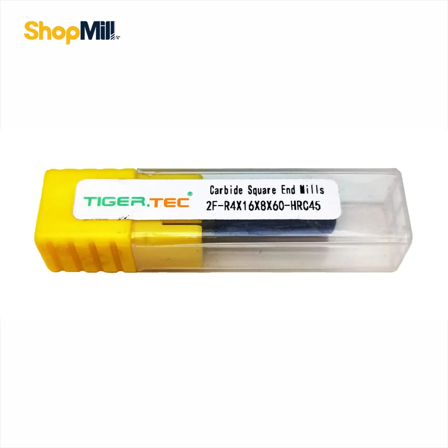 فرز انگشتی بالنوز الماس 8 تایگرتک (TIGER TEC) مدل 2F-R4x16x8x60-HRC45