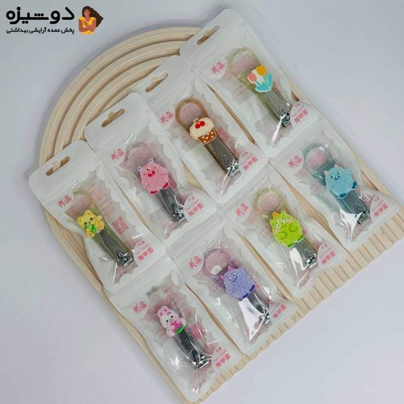 ناخن گیر استیکر دار شفاف شاینی 19802003