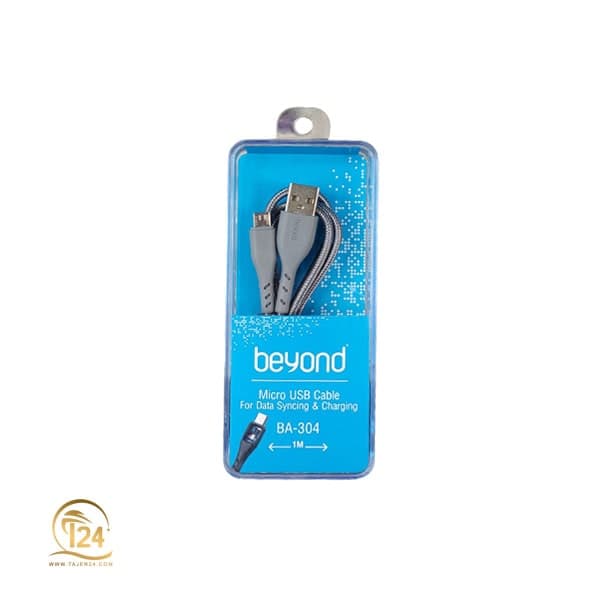 کابل تبدیل USB بهBEYOND microUSB مدل BA-304 طول 1 متر — تصویر ۵