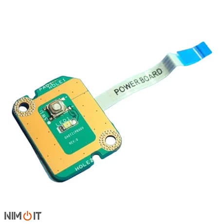 برد دکمه پاور لپ تاپ Toshiba Satellite P505 P500 P505D Qosmio X505 X500 X505-Q Power Button Board + Cable