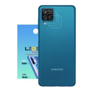 محافظ لنز دوربین مدل 01 مناسب برای گوشی موبایل سامسونگ Galaxy A12 بسته 3 عددی