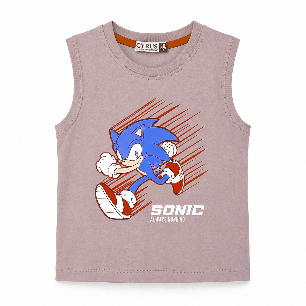 تاپ و شلوارک طرح Sonic پسرانه (2 تا 9 سال) کد 629832 — تصویر ۳
