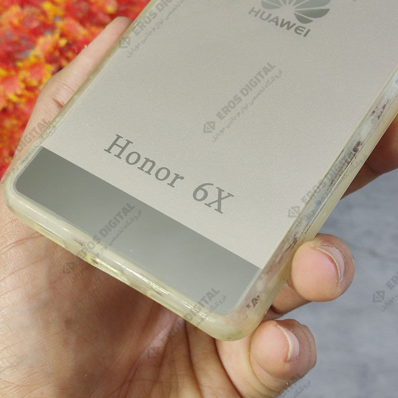 قاب گوشی آینه ای Huawei Honor 6X دور ژله ای — تصویر ۲