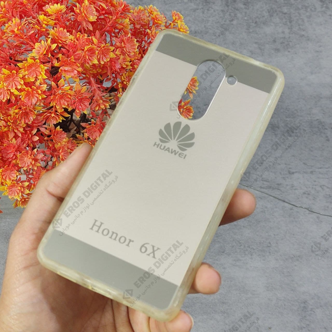قاب گوشی آینه ای Huawei Honor 6X دور ژله ای