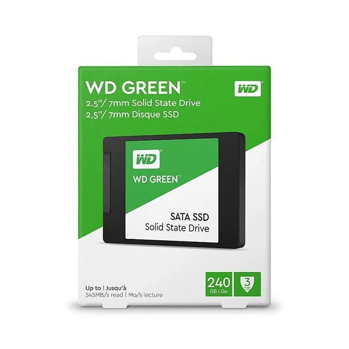 اس اس دی وسترن دیجیتال Green SATA 2.5″ 240GB