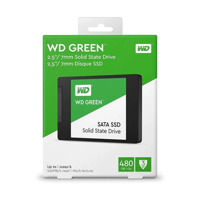 اس اس دی وسترن دیجیتال Green SATA 2.5″ 480GB