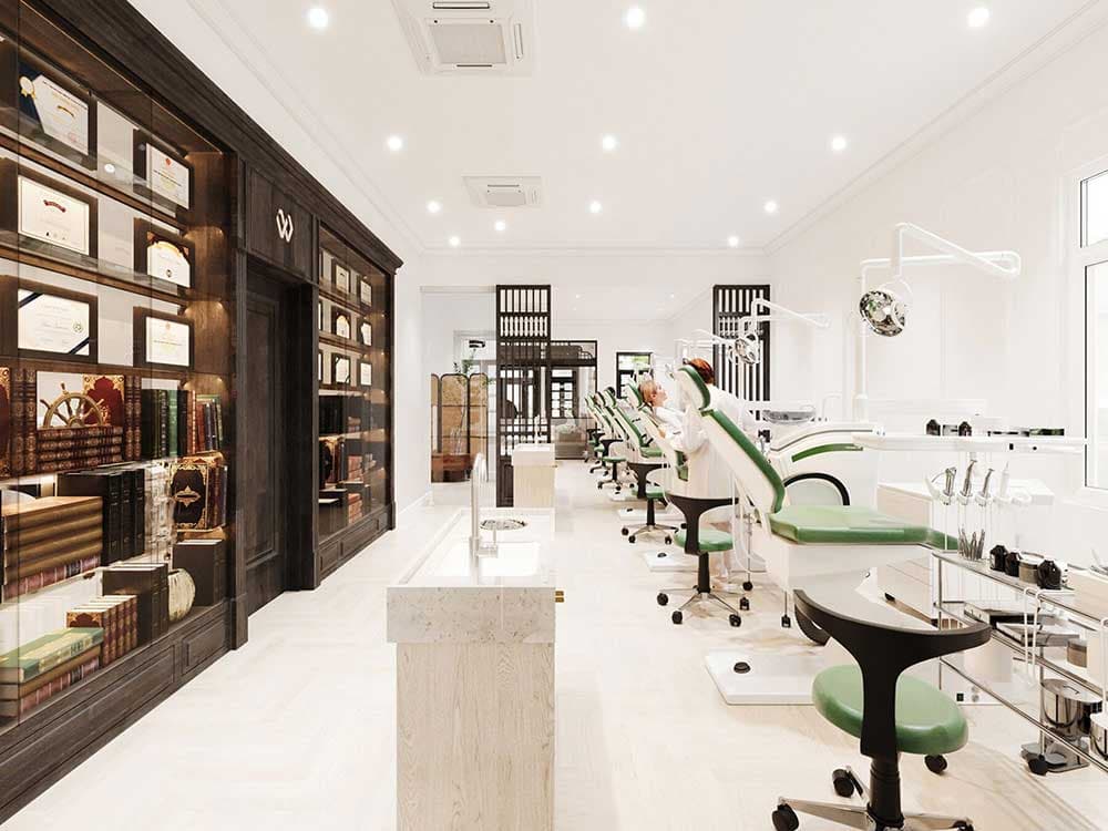 دانلود نمای سه بعدی داخلی کلینیک دندانپزشکی Dental Clinic Interior — تصویر ۵