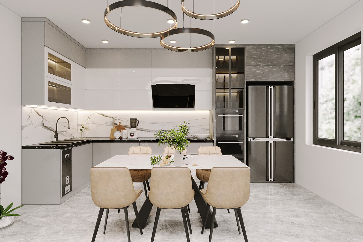 دانلود آشپزخانه سه بعدی 3D Kitchen Room Interior
