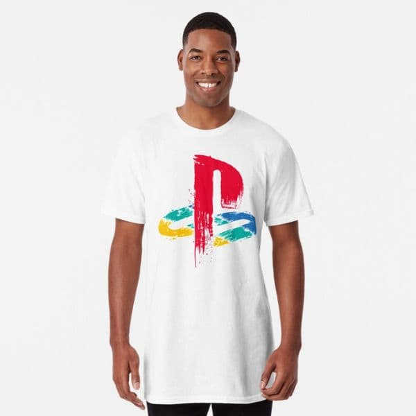 تی شرت گیمی RETRO PS Classic