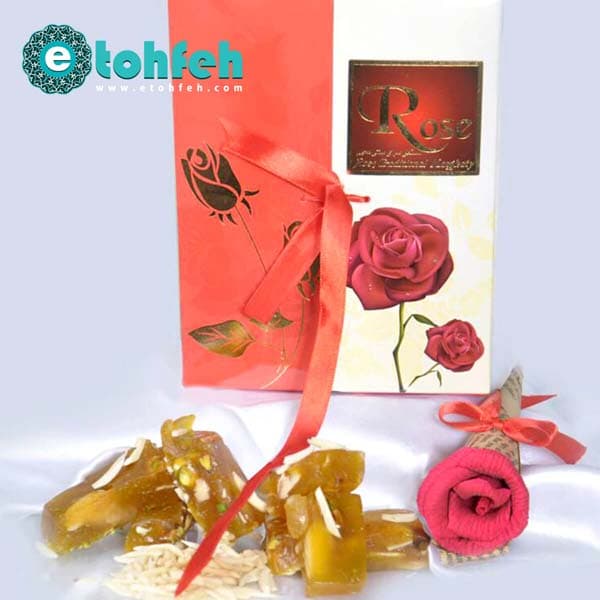 مسقطی ۴ مغز جعبه مقوایی پاپیون دار بزرگ