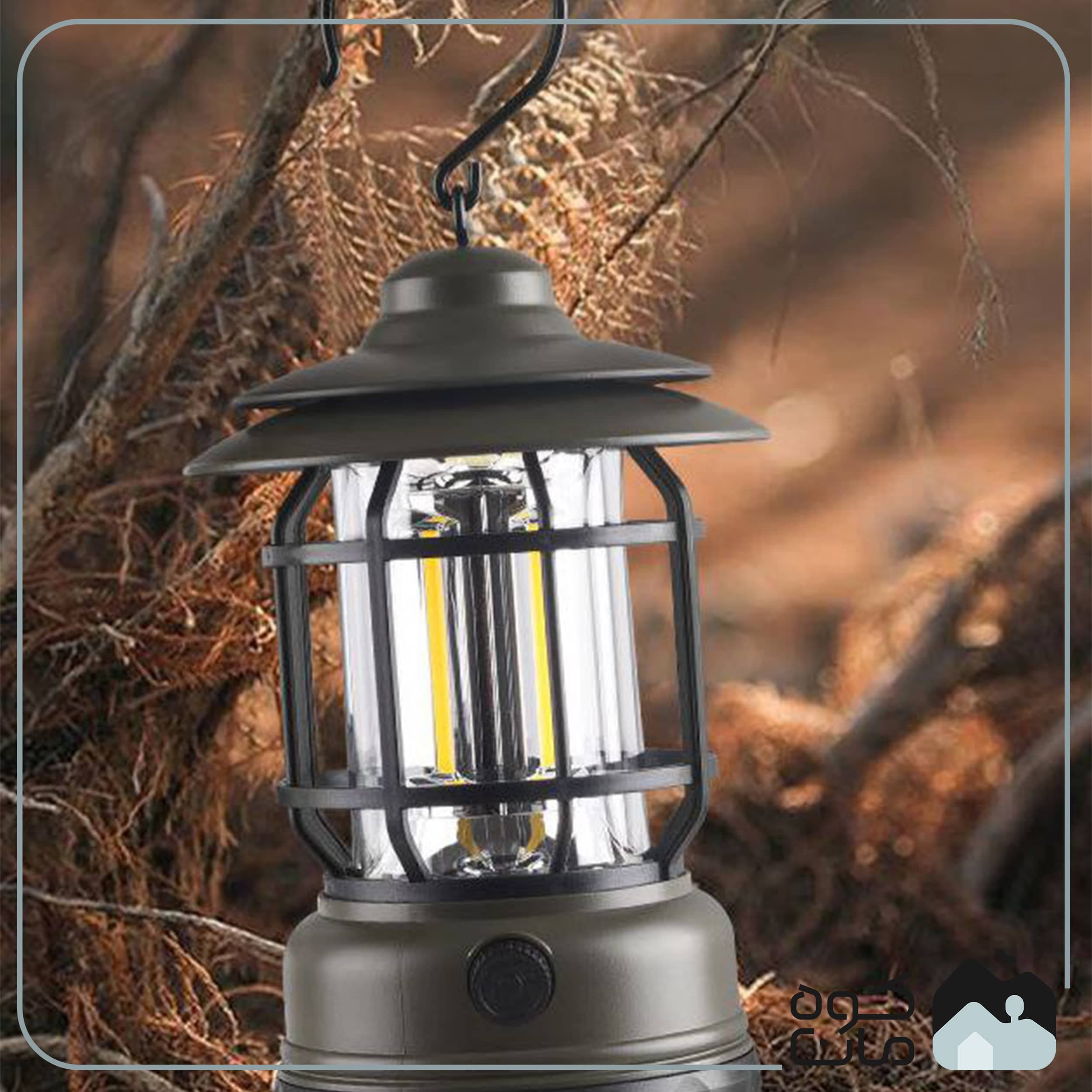 فانوس شارژی CAMPING LAMP مدل L-27 — تصویر ۸