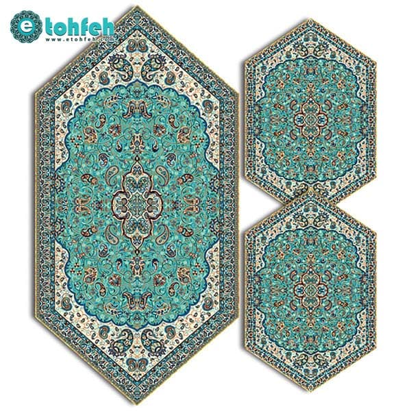 سری سه تکه ترمه طرح شاه عباسی کد ۶۱۸