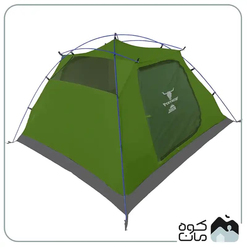 چادر کمپینگ 4 نفره کله گاوی جیلو مدل K2021-C — تصویر ۲