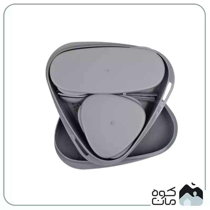 ست 8 تکه لایف کمپ مدل LunchKit مثلثی کد 45816 — تصویر ۲