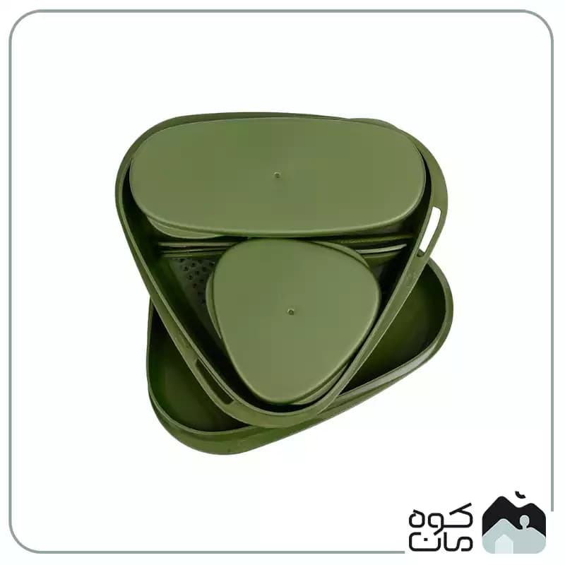 ست 8 تکه لایف کمپ مدل LunchKit مثلثی کد 45816
